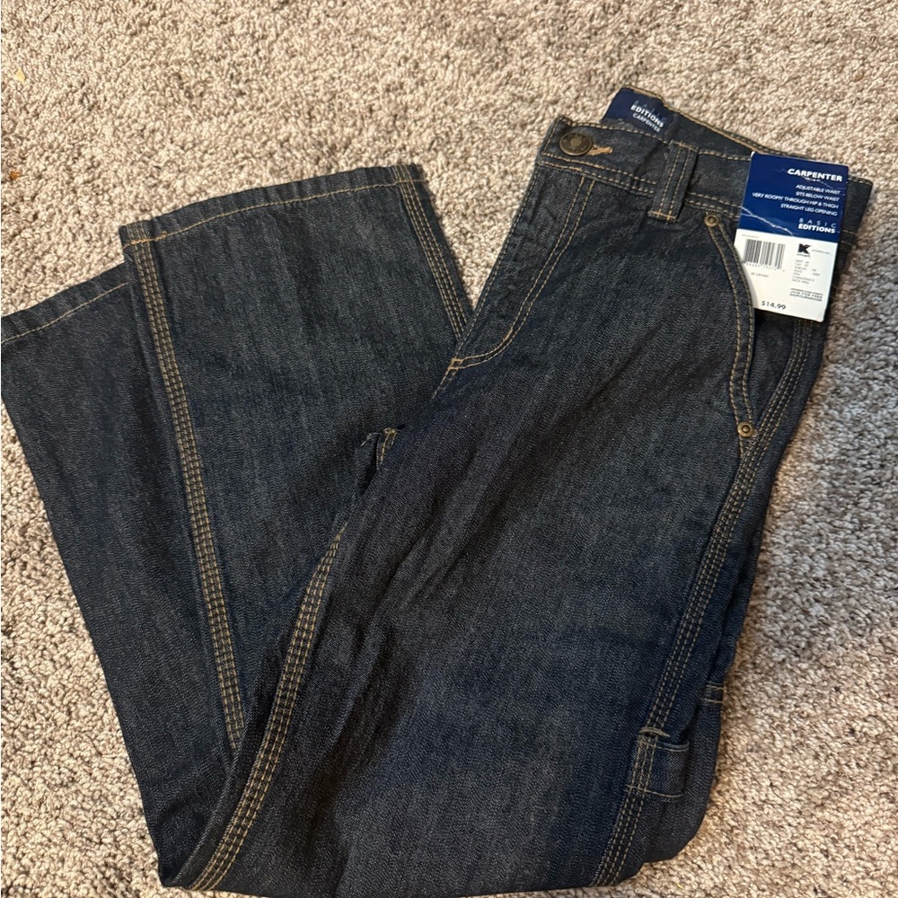 Basic Editions Blue Relaxed Jeans Classic Style